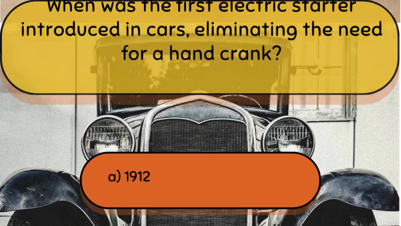 Automotive History Question 16