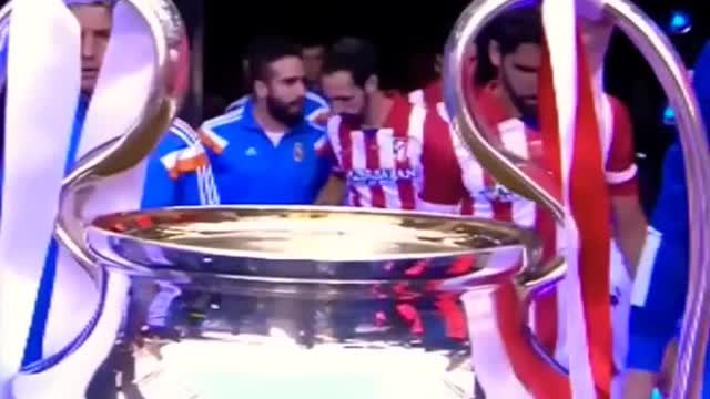 Real Madrid vs Atletico Madrid 2014 uefa champions league final#vibe #football