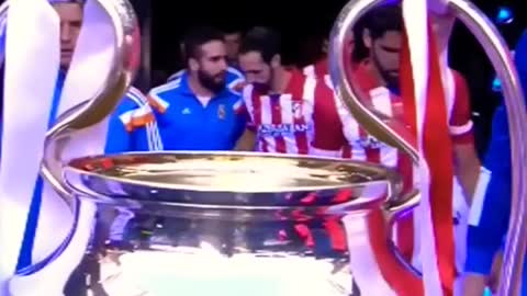 Real Madrid vs Atletico Madrid 2014 uefa champions league final#vibe #football