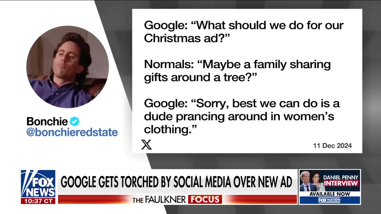 Google sparks OUTRAGE with 'woke' Christmas ad: 'Failing to read the room'