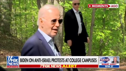 Joe Biden's Response To Protest On College Campuses