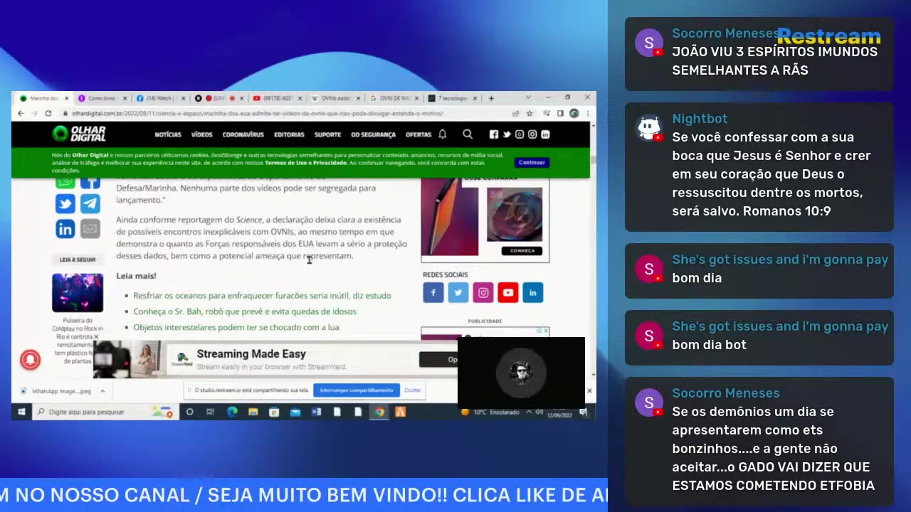 Canal EvidĂȘncias - uCPYPtVWaNQ - AGENDA ALIEN DISCOS VOADORES NA TERRA PLANA
