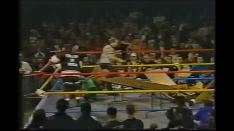 22 The Public Enemy vs. Sabu - The Tazmaniac -ECW 1995-
