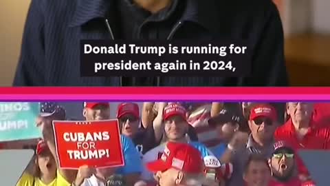 Donald Trump is running for president again in 2024,