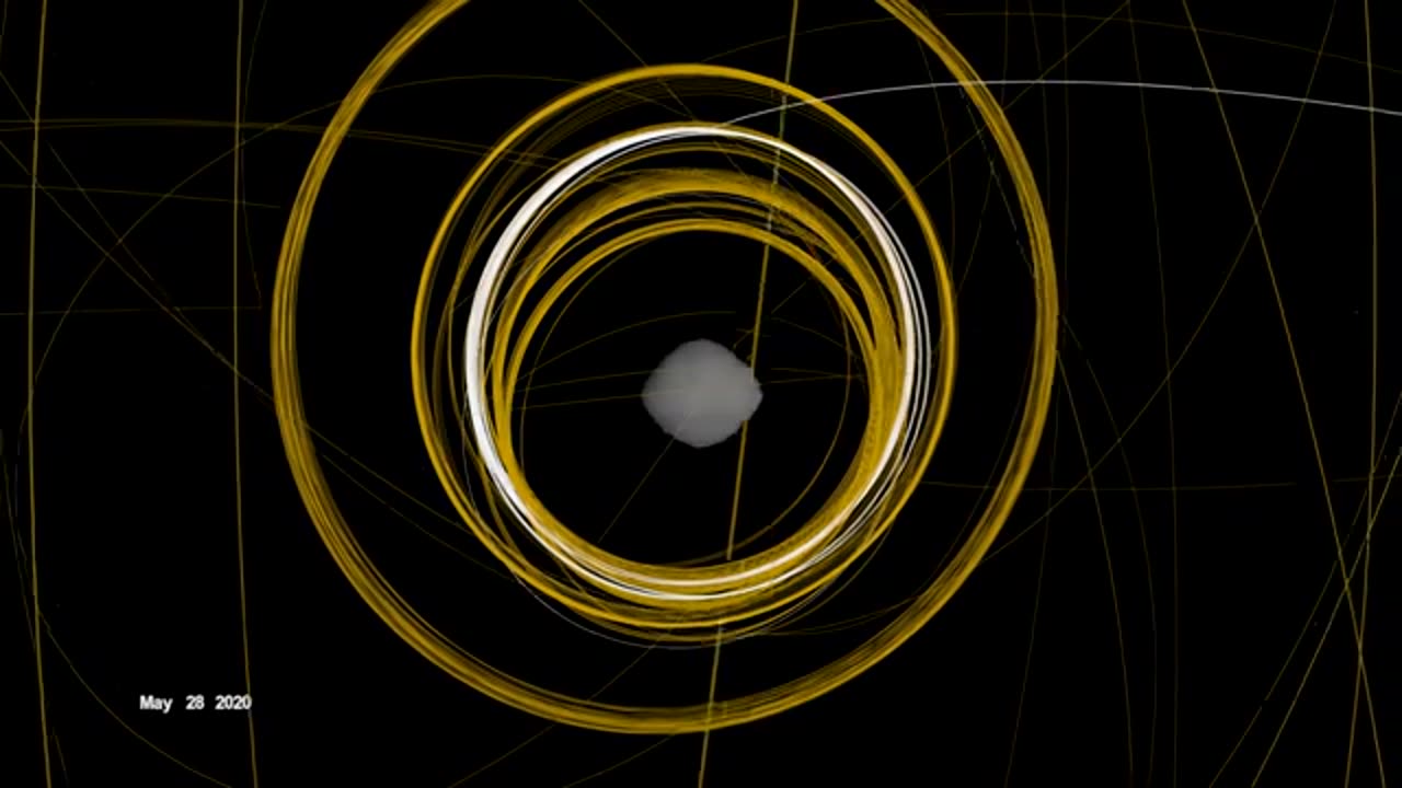 OSIRIS-REx Slings Orbital Web Around Asteroid to Capture Sample _