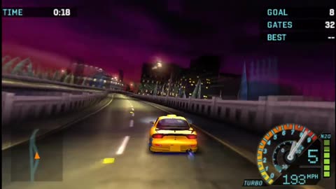 NFS Underground Rivals - Nitrous Run Event 3 Bronze Difficulty Retry Pt 1(PPSSP HD)