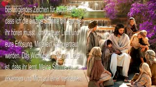 Ihr werdet sie an ihren Früchten erkennen, denn Meine Schafe kennen Meine Stimme ❤️ Liebesbrief Jesu