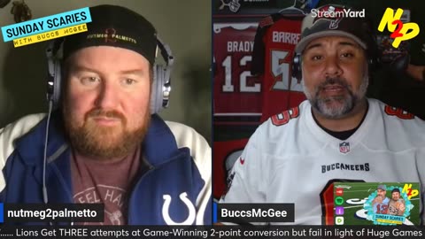 WHAT WERE THE LIONS DOING?!! Cowboys Survive! Sunday Scaries with Buccs McGee