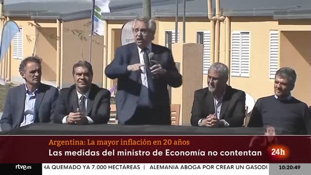 ARGENTINA: La INFLACIÓN sufre su mayor SUBIDA en los últimos 20 AÑOS | RTVE Noticias