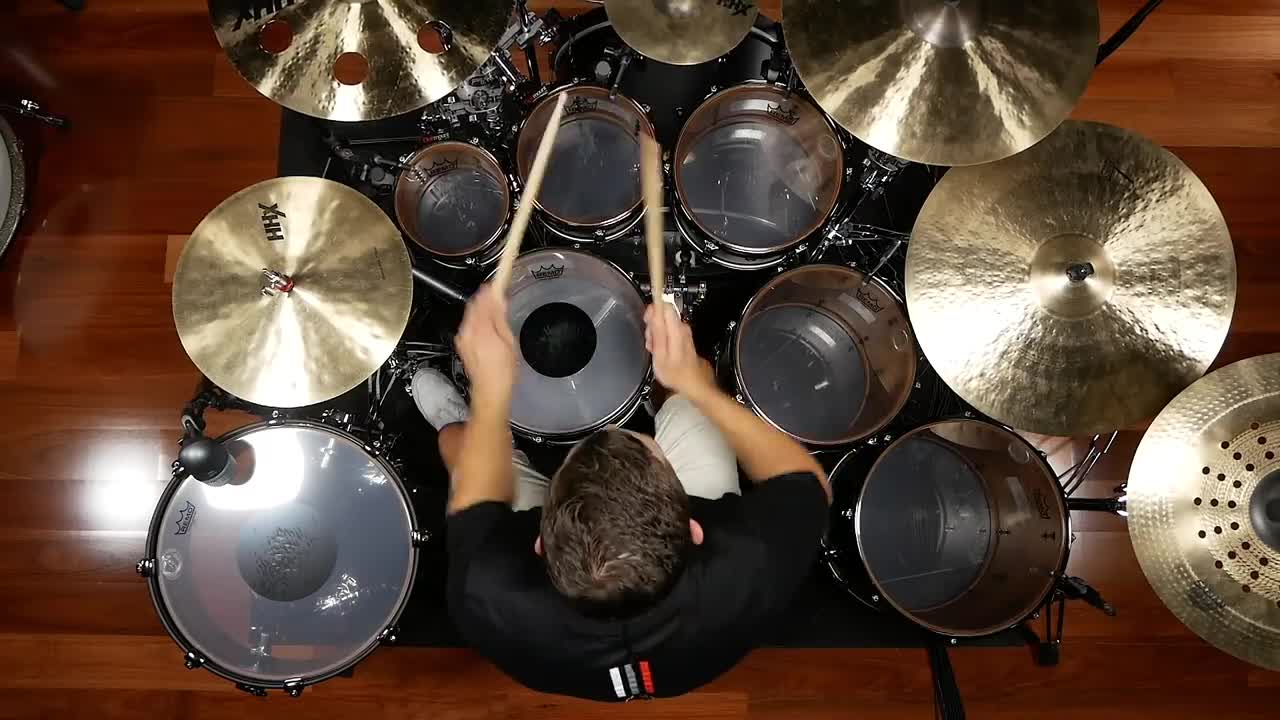 A drum solo on my new Pearl Masterworks Drum Kit