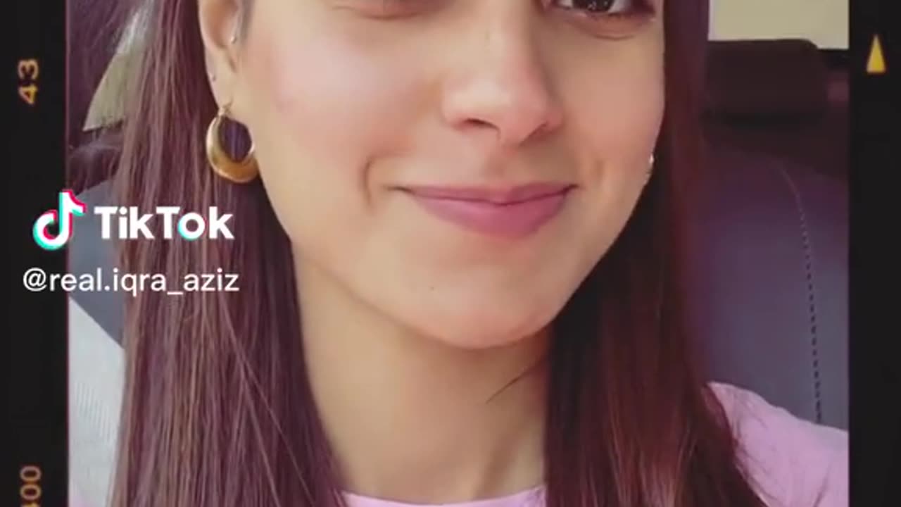 darama actar iqra aziz new tiktok video