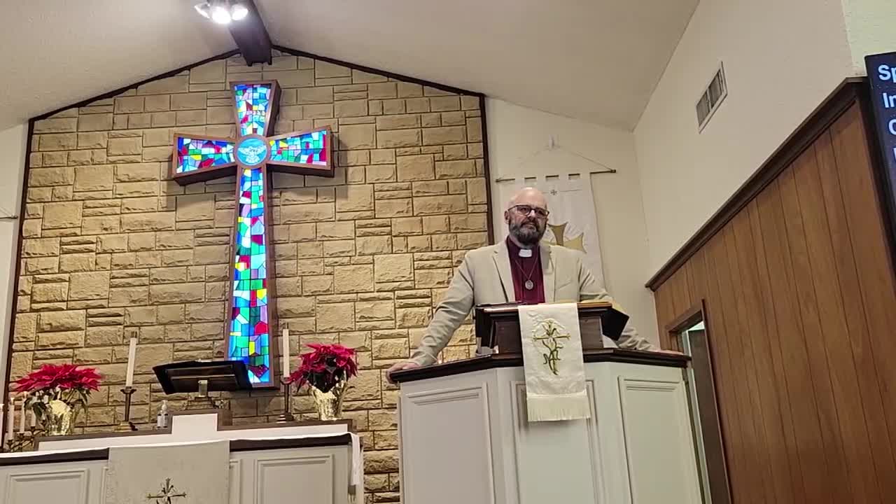 Sermon on December 26, 2022 by Pastor Darrin Trammell