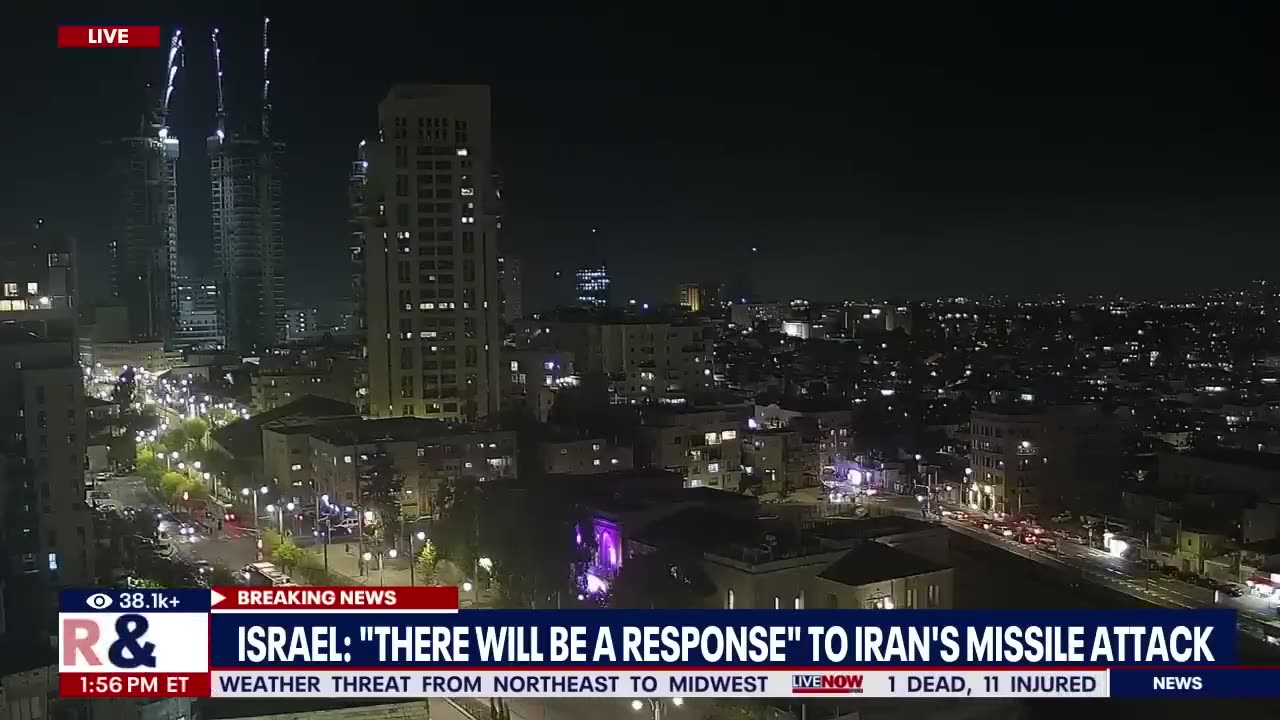 BREAKING: Israel response to Iran's missile attack