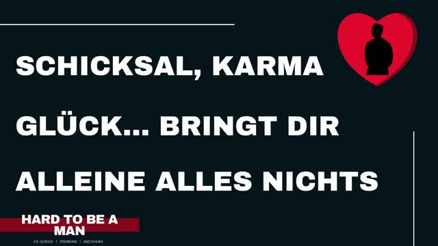 MACH! Sonst bringt dir alles Schicksal, Karma und Glück der Welt nichts