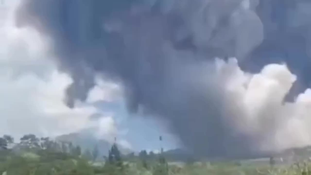 Mount Merapi Eruption