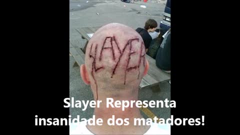 Fã de Slayer vs Fã de Metallica fazendo Tattoo