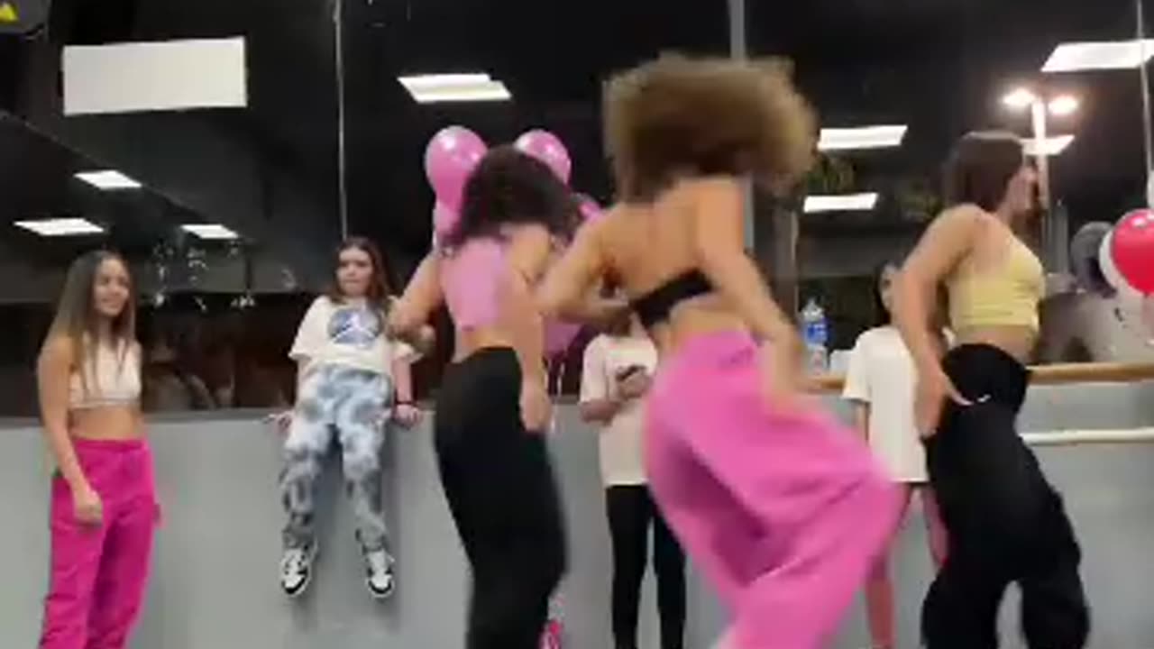 Birthday celebrate dance video