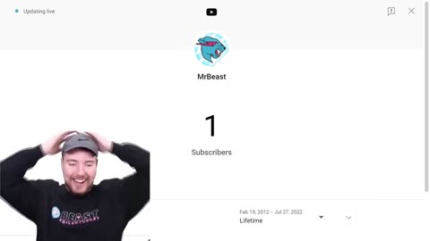 MrBeast Hit 1 Subscriber!