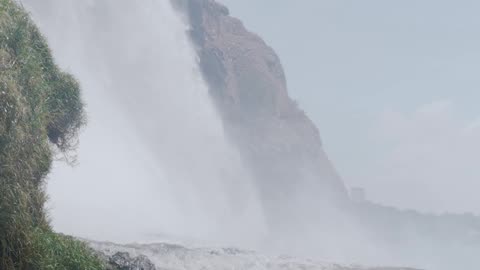 Beautiful water falling
