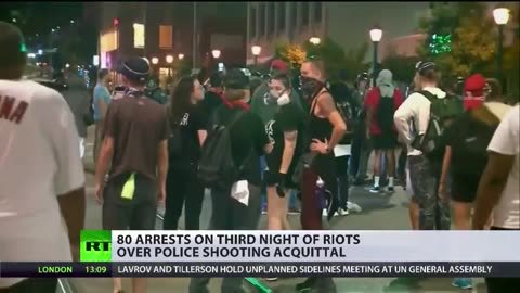 Sep 18 2017 St Louis Chaos 80 arrests