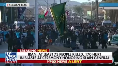 Iran: at least 73 people killed 170 hurt in blasts at ceremony honoring slain general