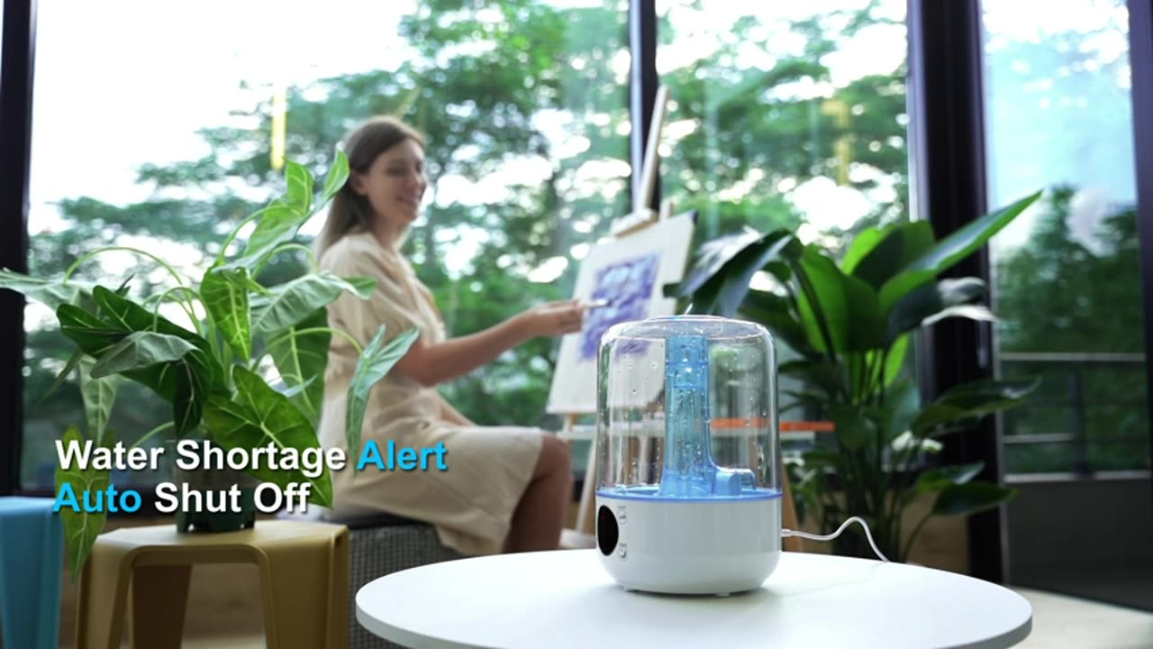 Hilife Humidifiers for Bedroom,