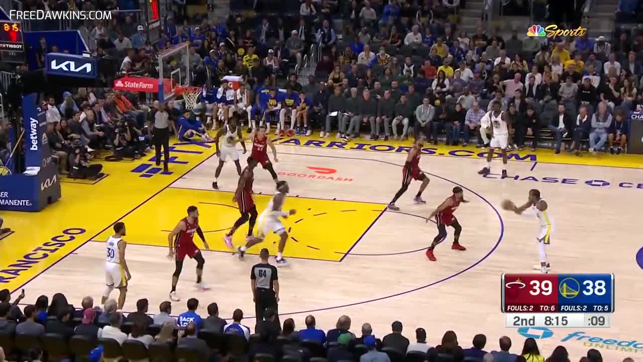 Golden State Warriors vs Miami Heat Full Game Highlights | Oct