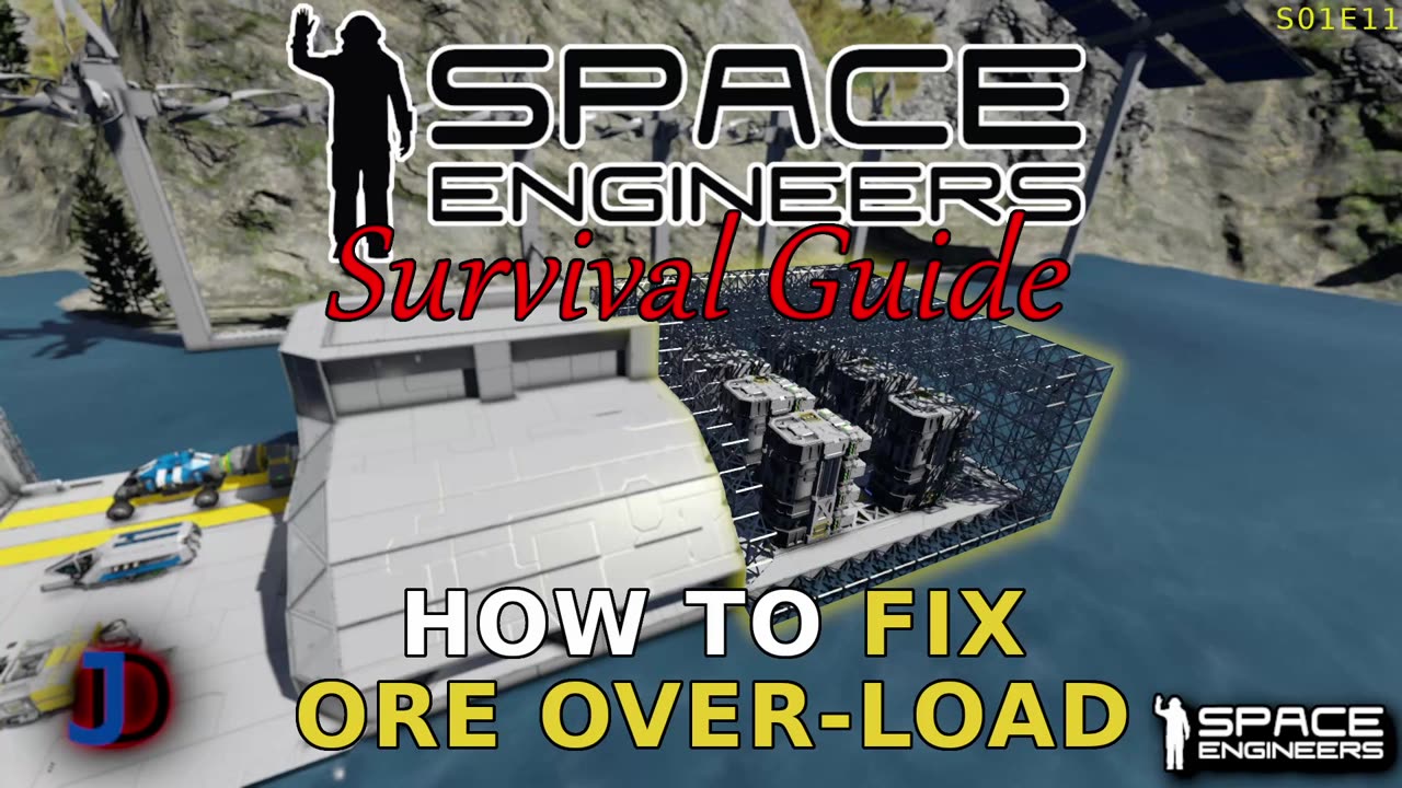 Space Engineers Survival Guide - Sorters and Refineries save the day! - s1e11