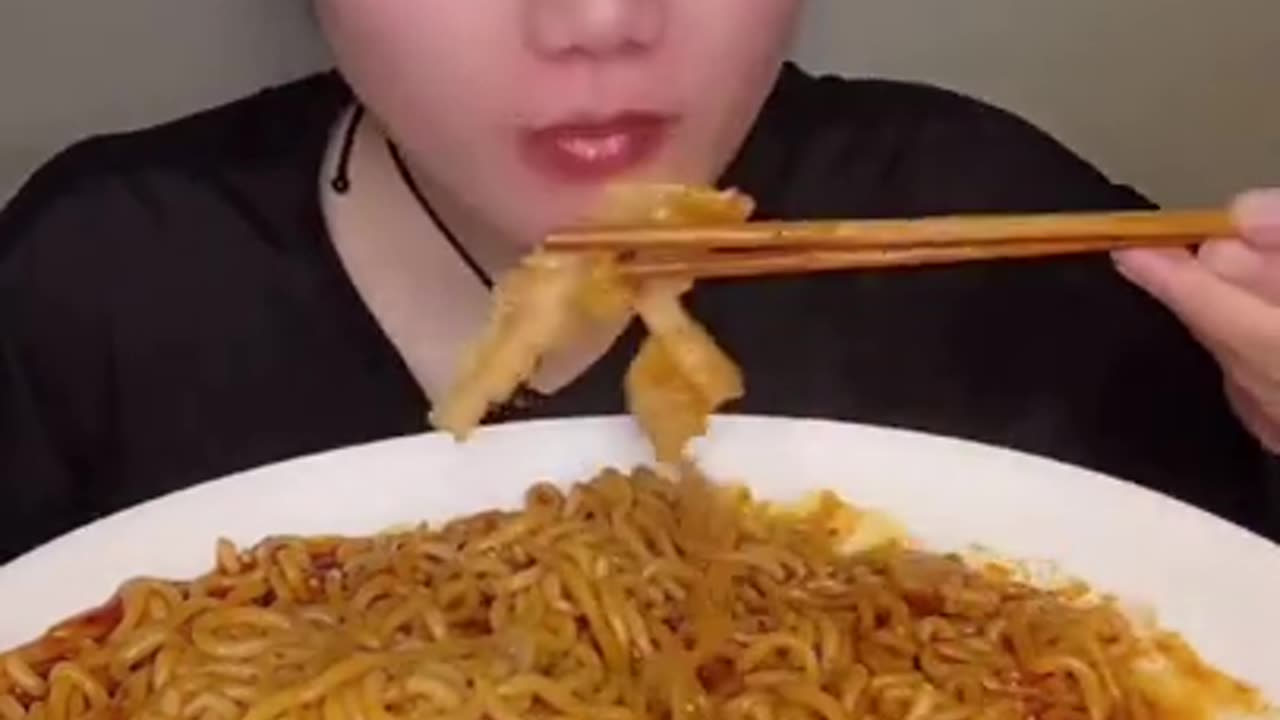 ASMR Eating Mukbang Super Spicy Food Very Satisfying