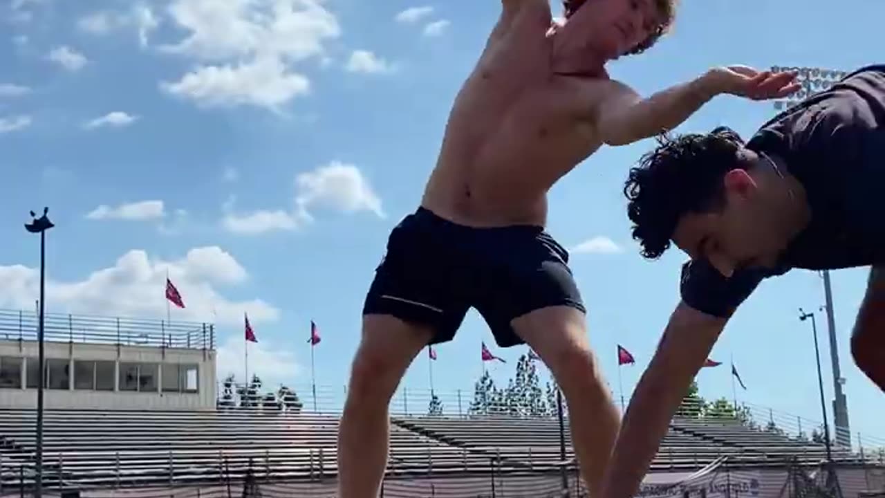 back flip technique