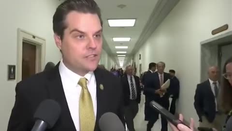 Gaetz it's Kevin McCarthy's fault the government is going to shut down.