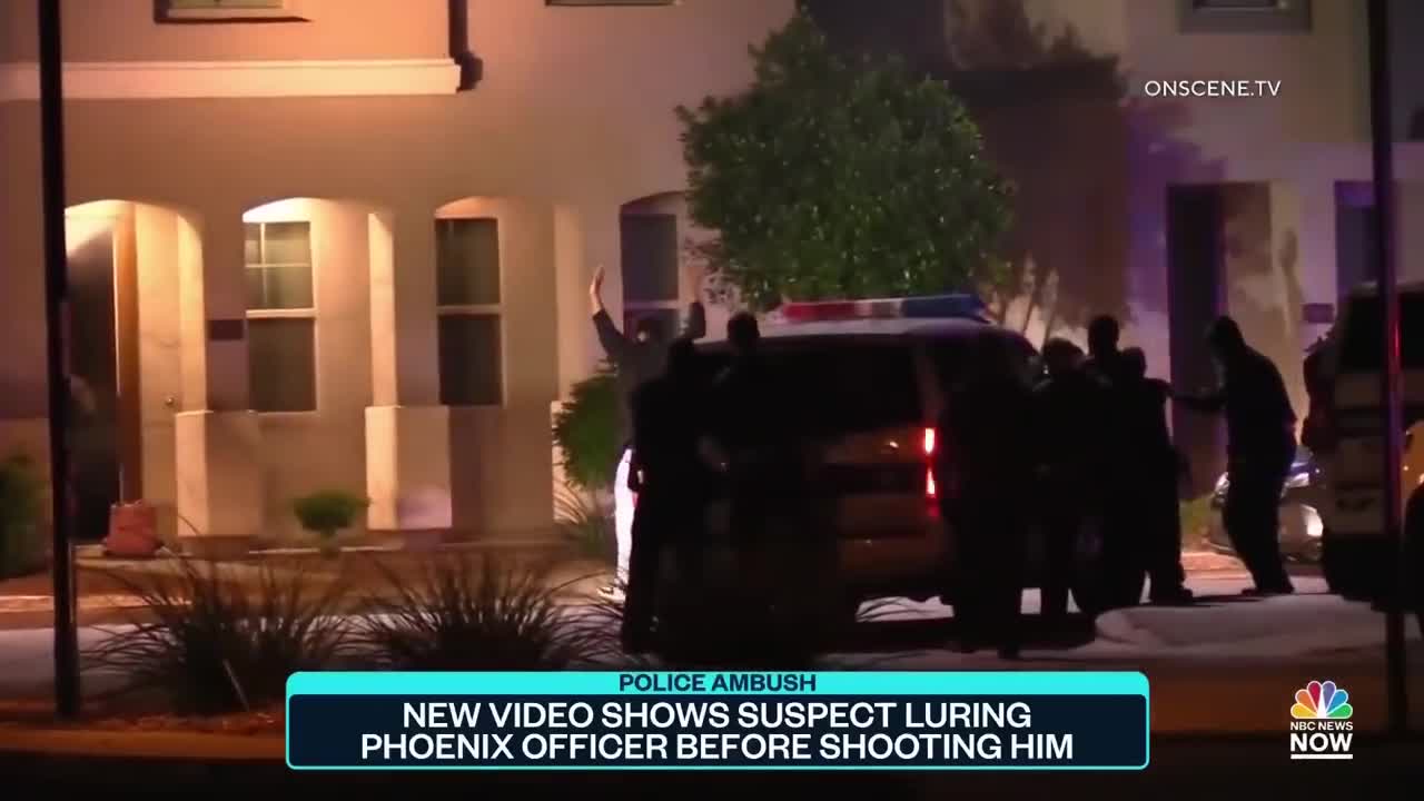 Watch: Bodycam Captures Phoenix Police Officers Ambushed By Suspect