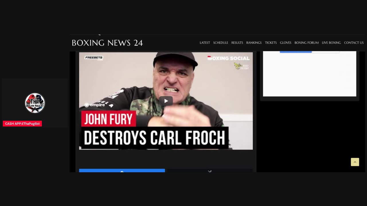 John Fury Calls Out Carl Froch