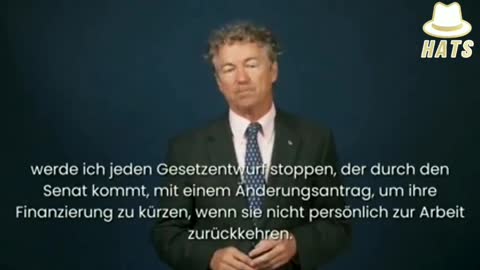 Senator Paul Urges People to Unite and Resist Against Vaccine Mandates