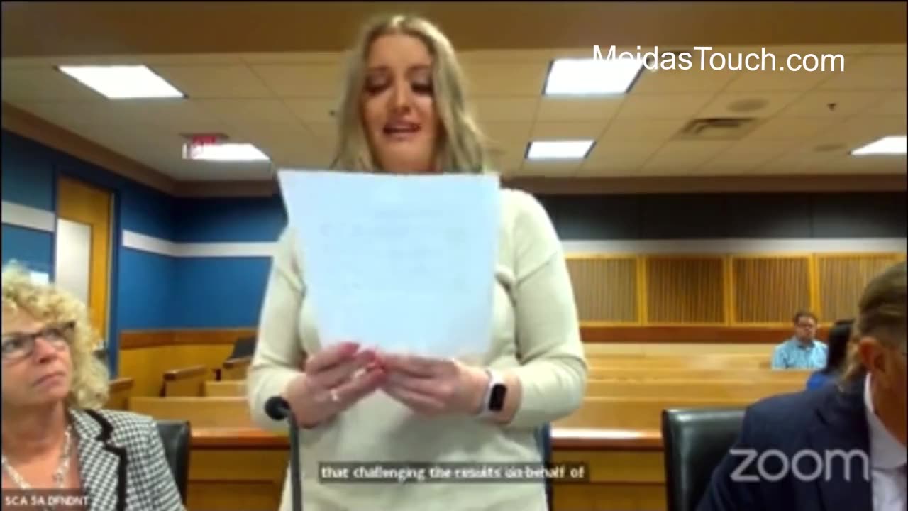 What the F***. Ex Trump attorney Jenna Ellis flips President Trump in court and starts crying
