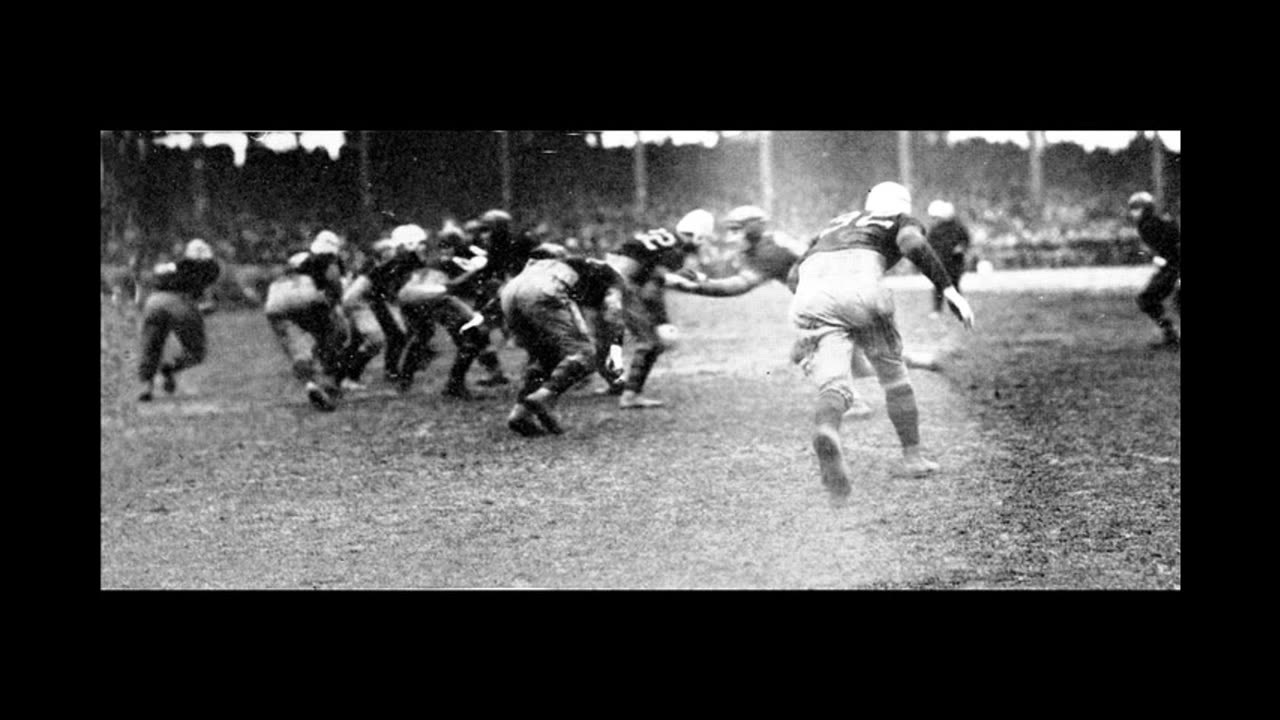 November 19, 1921 - 'Monon Bell Memory' : DePauw vs. Wabash (A New Field)