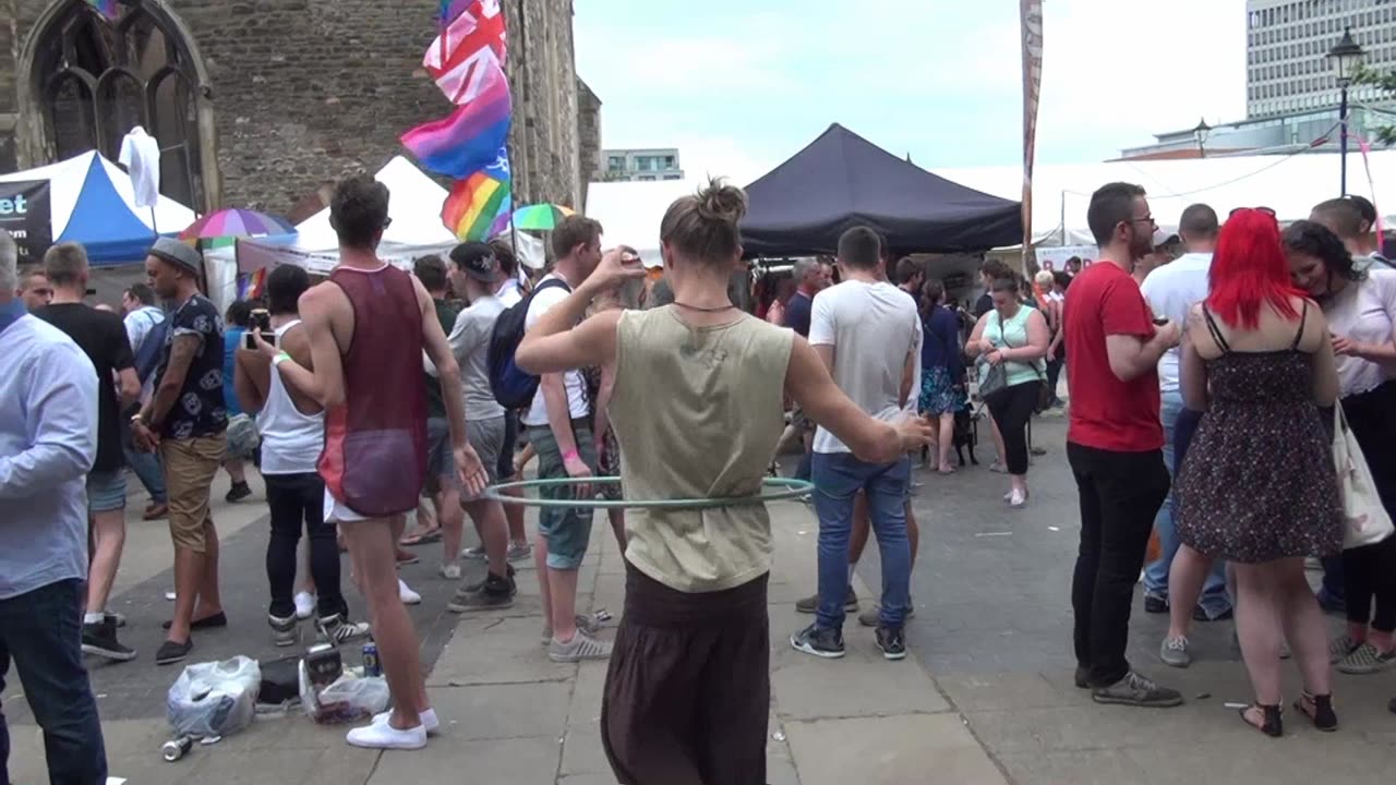 Bristol England Gay LGBTQIA+ Pride 2014 Part 7. Bristol England Gay