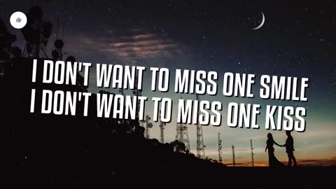 AEROSMITH - I DON'T WANT TO MISS THING (LYRIC VIDEO)