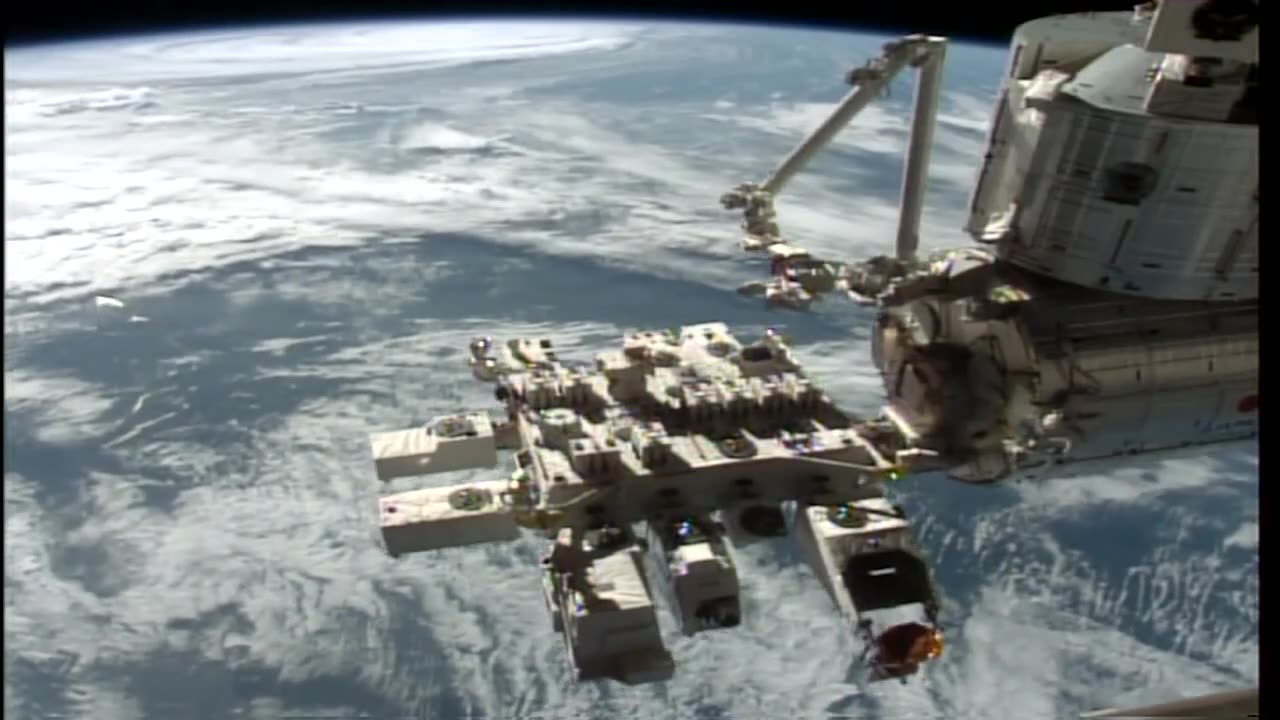 HURRICANE IDALIA IS SEEN FROM THE INTERNATIONAL SPACE STATION AFTER LANDFALL