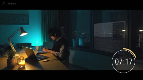 4-HOUR STUDY WITH ME calm lofi music /Cracking Fire Tokyo at LATE NIGHT with timer bell
