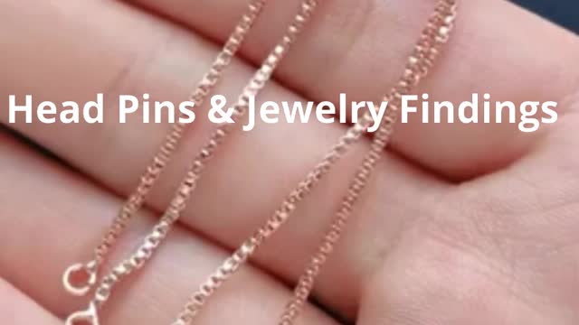 Head Pins & Jewelry Findings