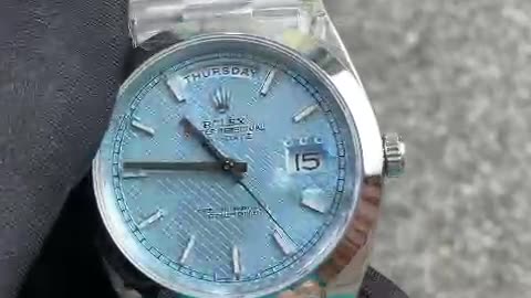 Rolex Daydate 40 Ice Blue