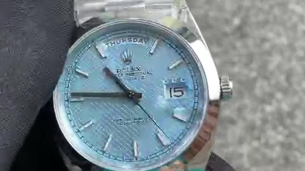 Rolex Daydate 40 Ice Blue