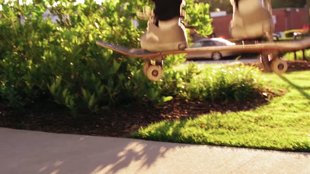 Kickflip skateboard