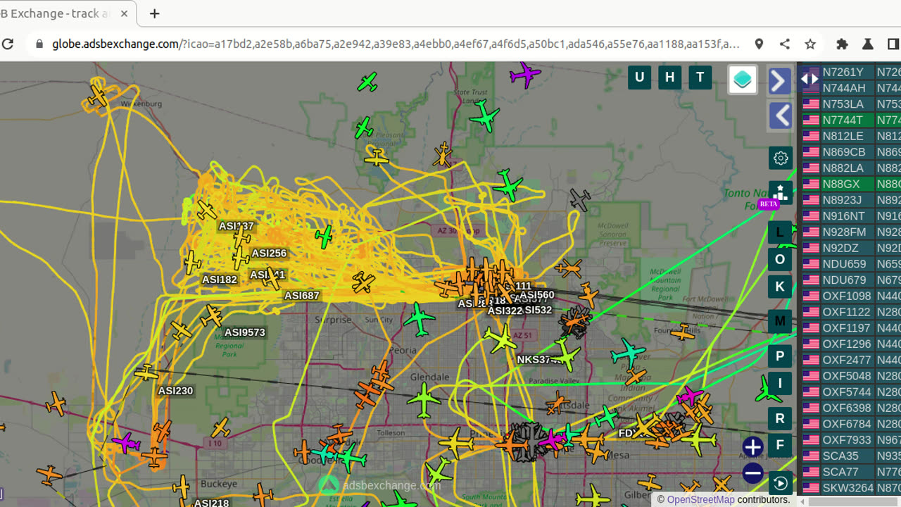 More Bank of Utah Gang stalking activity FDY352 - KPHX - March 8th 2024