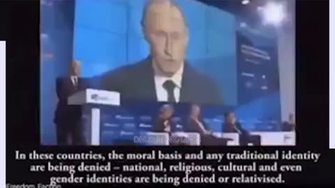 Putin: The West Is Controlled By Satanic Pedophiles