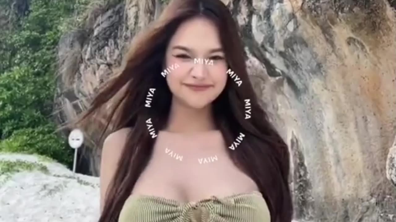 Young asian girl tiktok