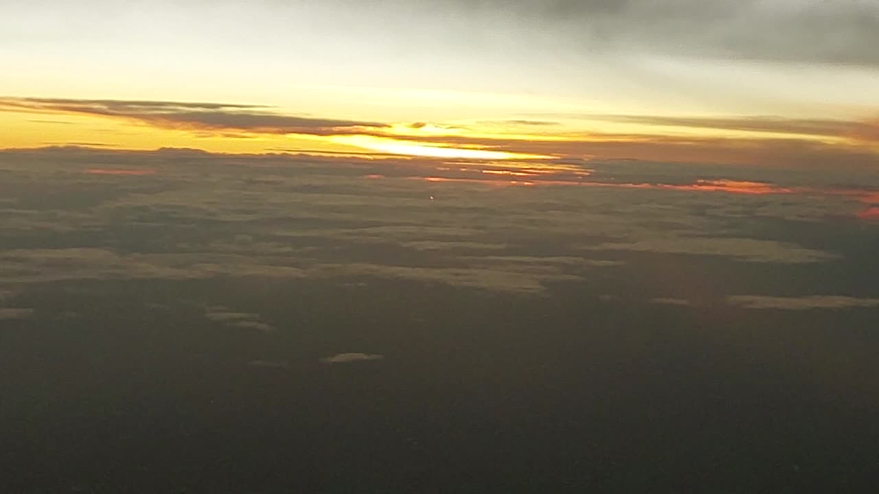 O Brasil visto lá de cima 126-Brazil seen from high 126-Sunrise at 37000ft XV