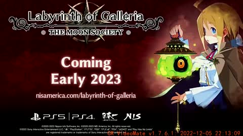 Labyrinth of Galleria The Moon Society - Announcement Trailer PS5 & PS4 Games