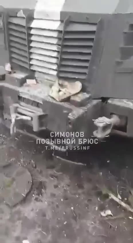 Ambush of Kozak Ukrainian vehicle